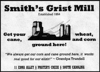 Smith's Grist Mill Ad