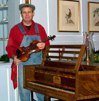 Cousin Ray and his fiddle