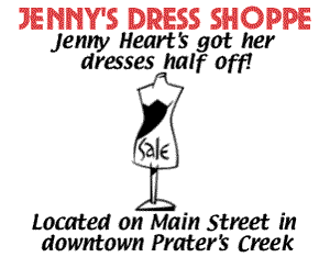 Jenny's Dress Shoppe Ad